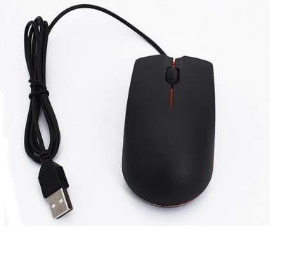 China 3D Hot Selling Cheap Optical Mouse 3 Button PC Wired Mouse With Roller Wheel And Internal LED Light for sale