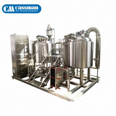 China Hotels 500L micro fermentation beer brewery equipment brewing machine 500l beer machine for sale for sale