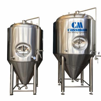 China Hotels Brewing Equipment Fermentation Equipment Jinan Cassman Craft Beer Making Machine 3000L4000L 5000L for sale