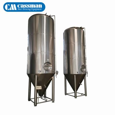 China food & Beverage plant 10000L 20000L 30000L beer fermentation tank conical fermenter TDC for sale for sale