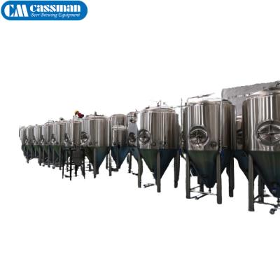 China hotels 800L side stainless steel manway beer fermentation tank for unitank fermenter for sale