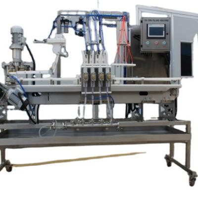 China Bar/Bar/Resurant/Home/Commercial Automatic CASSMAN Tin Bucket Beer Can Filling Machine for sale