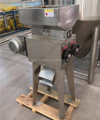 China SUS 304 80kg Malt Mill Machine Miller For 100-200craft Brewery for sale