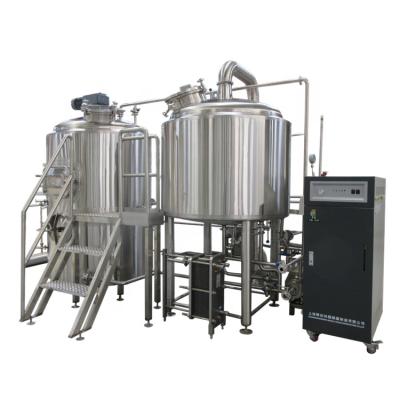 China Mini hotels brewhouse beer brewing plant cost/automated brewhouse/high quality 3bbl brew home for sale