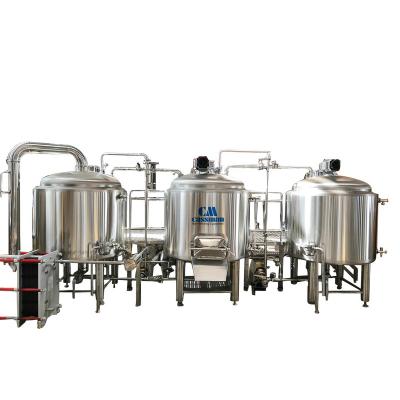 China 300L 500L 1000L hotels beer brewing equipment, beer winery production line, beer factory for sale