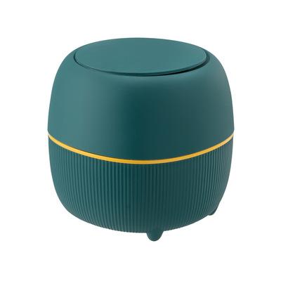 China Office Home Sustainable Office Waste Trash Can Table Mini Plastic Luxury Paper Bucket Storage Bucket Small Waste All-season Office Car Trash Can for sale