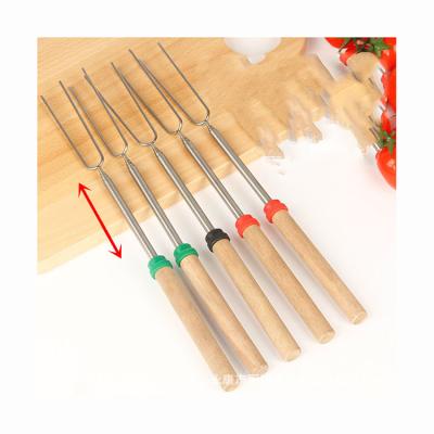 China Easily Cleaned Ready To Board Adjustable Multifunctional Barbecue Meat Fork For Outdoor for sale