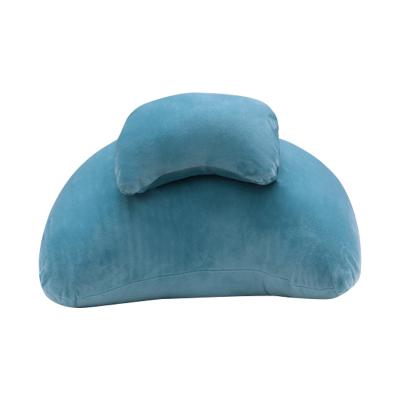 China Wholesale Anti-Static Blue Office Cutout Nap Sleep Pillow For Child Family Office Adult School for sale