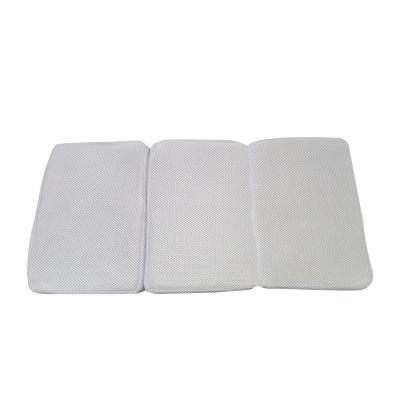 China High Quality Removable Cover Mini Triple Folding Memory Foam Mattress Sleep Rest Yoga Bed Mattress for sale