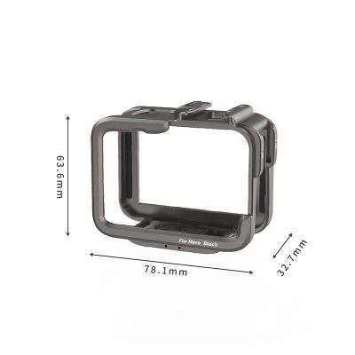 China Aluminum Custom High Quality Lightweight Camera Protector Case For Gopro 9 for sale