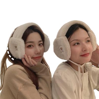 China Wholesale custom winter warmers earmuffs cheap teddy bear ear muffs high quality eco-friendly material for sale