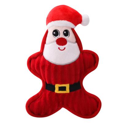 China Decoration/Decoration Daily Life/Christmas/Plush Santa Claus Penguin Snowman Pet Toy Play Festival with Healthy Chew BB Pet Toy Christmas Decorations for sale