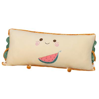 China Long Eco-friendly Material Toast Pillow Stuffed And Soft Plush Pillow For Home In Cheap Price for sale