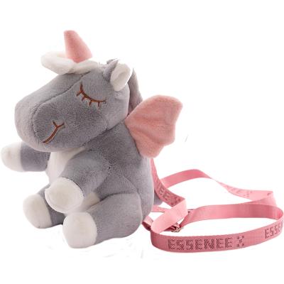 China Promotional Gifts/Educational Gifts/Cute Animal Unicorn Plush Backpack Cartoon Kids Pretty Gifts Hot Sale Custom For Girls Gift for sale