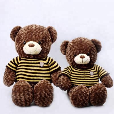 China Sweater Teddy Bear China Factory Wholesale Pelucia Teddy Bear Plush Toys Gift for sale