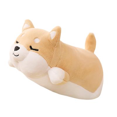 China 36 Months Cute Soft Stuffed Animals 3D Soft Toys Dog Inu Shiba Plush Doll Toy Dog Plush Doll for sale