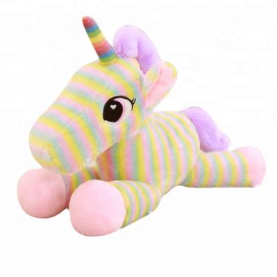 China 2019 Kids Gift Toy Factory Custom Plush Rainbow Unicorn Soft Plush Toy for sale