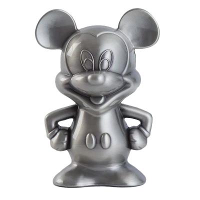 China Cute Metal Mickey Mouse Piggy Bank Piggy Bank Pretend Play Save Piggy Bank Toy for sale