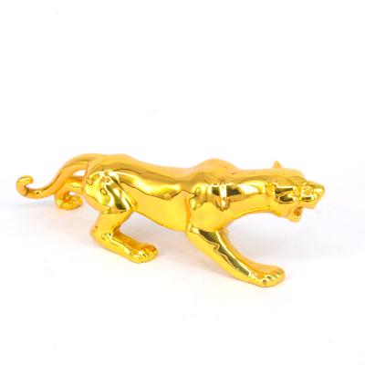 China China Metal Hockey Cycling Laurel Car Or Horse Lions Pursue Small Or Big Leopard Trophy Cup for sale