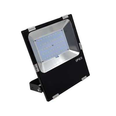 China Residential IP65 130Lm/W Dimmable RGB Led Outdoor Flood Light 12v 24v Green SMD 3030 10w 20w 30w 50w for sale