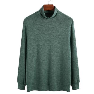 China Turtle neck sweater selling autumn winter long sleeve neck top plus size knitted men's sweater for sale