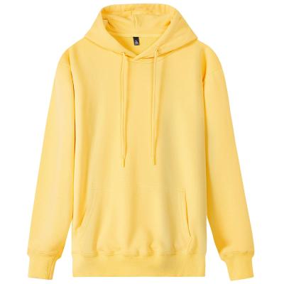 China Anti-wrinkle 2021 Autumn/Winter New Terry European American Solid Color Loose Gym Men's Sweater Oversized Hoodie for sale