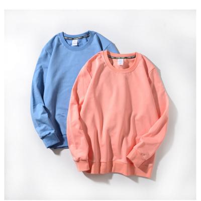 China Factory Stock Wholesale Round Neck Mens Hoodie Breathable Loose Large Size Autumn And Winter Long Sleeve for sale