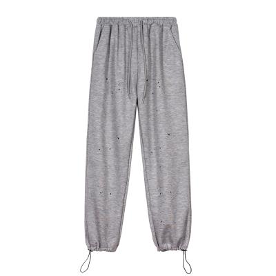 China Anti-wrinkle China got on sale the new straight casual pants Autumn Winter Loose Pants Sports men Nine point sports tracksuit for sale