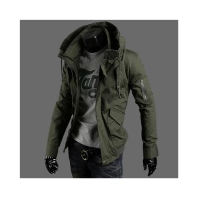 China Wholesale Windproof Casual Jacket Washed Fashionable Youth Plus Size Autumn Men's Jacket for sale