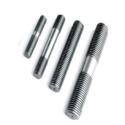 China Stainless Steel 8.8 Grade ASTM A193 b7 Stainless Steel Carbon Steel Double End Studs Rod Screw Stud Bolt Setup Threaded Studs for sale