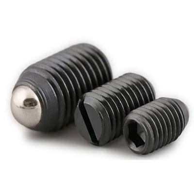 China Autos Wholesale Steel Ball-Nose Spring Slot Plungers Threaded 304 Stainless Steel Threaded Ball Spring Plunger for sale