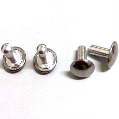 China Solid Stainless Steel Rivet Factory Supply 304 DIN124 DIN660 Stainless Steel Round Head Rivet for sale