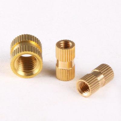 China Mining China Suppliers Customized Brass Knurled Threaded Inserts Nuts m4 for sale