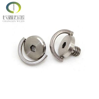 China Factory supply stainless steel camera flat screw adapter high quality screw camera for sale