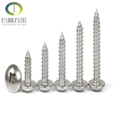 China Factory Supply Pan China Guangdong Phillips Pointed Head Tapping Screws Pan Head Tapping Screw Self-Tapping Screws for sale