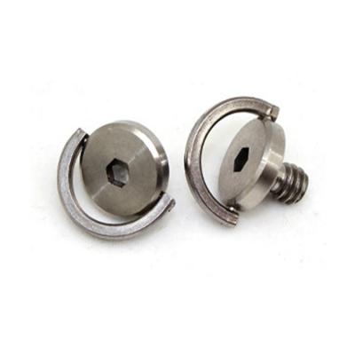 China China manufacture flat 1 screw-camera d camera screw 4-20 for strap for sale