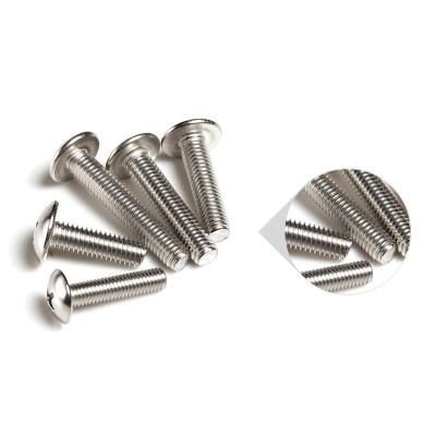 China High Quality Large Flat Truss Mushroom Truss Screws Factory Price Factory Price Stainless Steel Main Machine Screws for sale