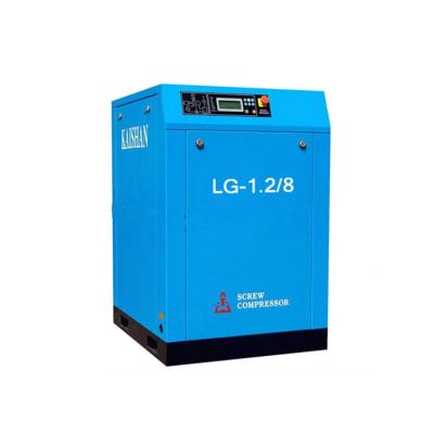 China New Model OIL-LESS 8Bar 15kw Screw Air Compressor 20 Hp Air Compressor For Sand Blasting for sale