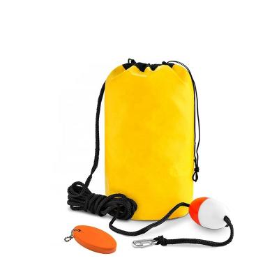 China Yellow Anchor Kayak Bag Kit Waterproof PVC Dry Bag For Kayaking for sale