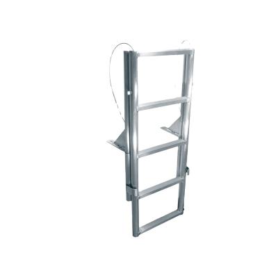 China High Quality Welded Aluminum Folding Ladders Construction Shipyard Stairs for sale