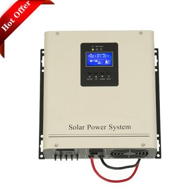 China solar inverter 500w 700kw 1500w 2000w off grid hybrid solar inverter with mppt charge controller 440*310*132mm for sale