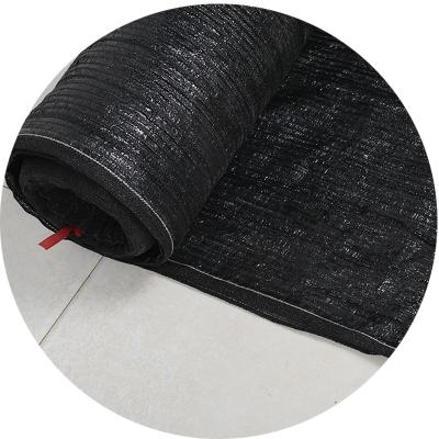 China Outdoor Activities Flat Woven Mesh Manufacturers Supply Shading Waterproof Black Flower Sunshine Mesh Fabric Agricultural Mesh for sale