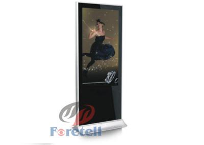 China 65 Inch 4K LCD Display Free Standing Advertising Digital Signage For Subway for sale