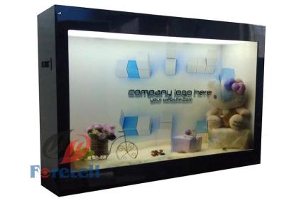 China Clear Lcd Monitor Transparent Display Screen , OLED Transparent Digital Signage Display for sale