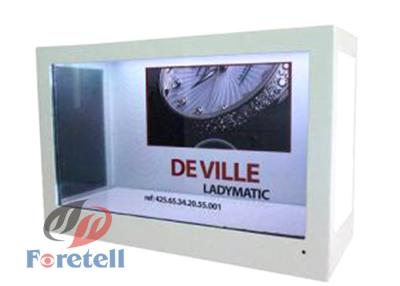 China TFT Lcd Panel Transparent LCD Display Advertising Machine 100 ~ 240V Power Supply for sale