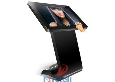 China Wireless Ultra Thin 4K LCD Display 43 Inch Floor Standing Kiosk 4000 Contrast for sale