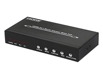 China HDMI 220MHz 1920x1080p HD video display controller 2x1 Double Screen Splitter for sale