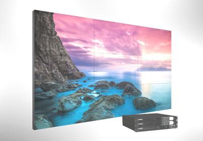 China 1.7Mm 0.9mm Bezel Lcd Video Wall Display , Large Samsung Videowall Panel for sale