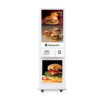 China Fast Food Wireless Self Ordering Restaurant Advertising System/Kiosk for sale