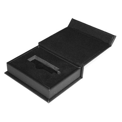 China Custom Viable USB PU Leather Storage Boxes for sale